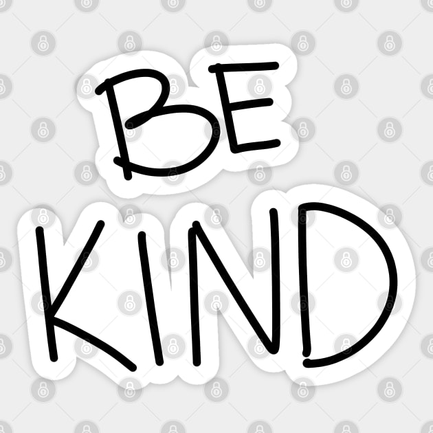 Be Kind Sticker by ShopBuzz